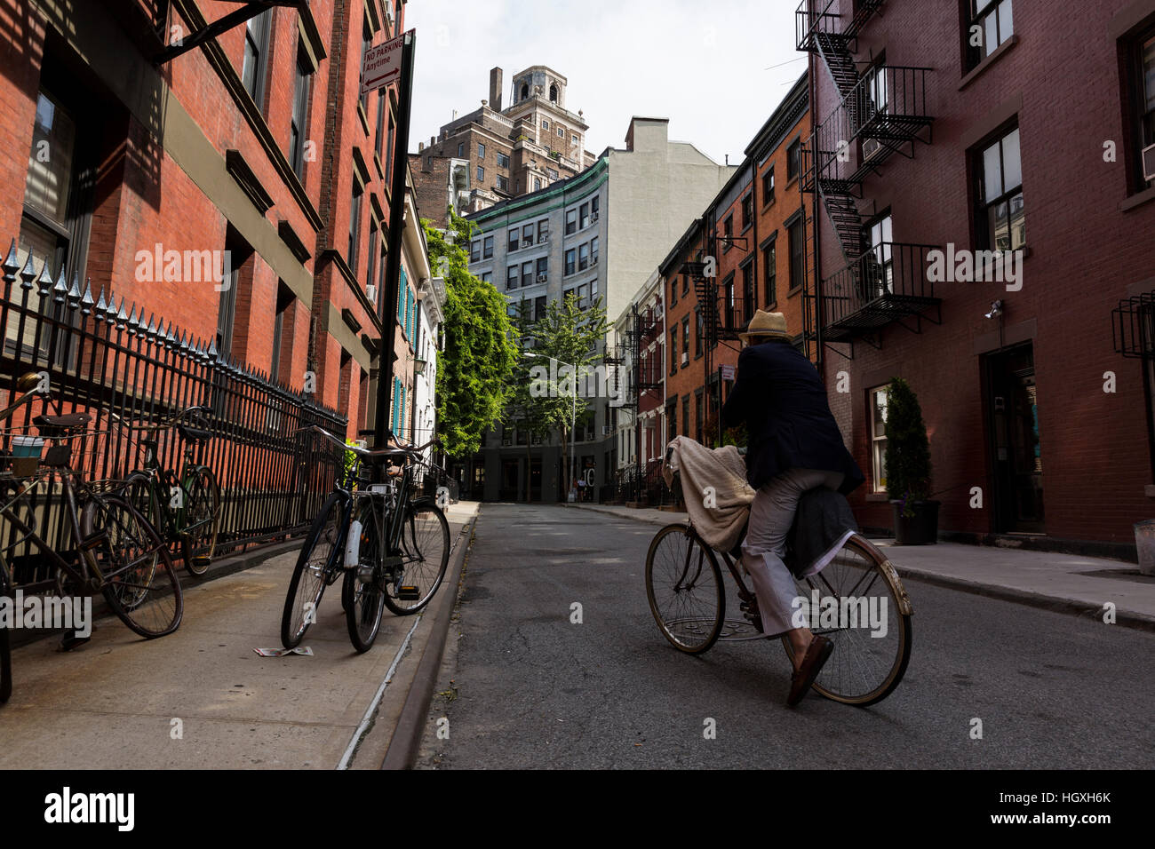 Greenwich Village, Lower Manhattan. Aug, 2016. New York City, U.S.A. Stock Photo