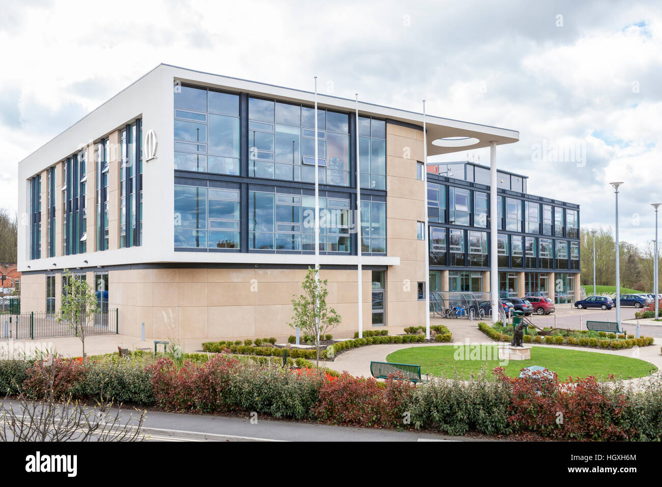 Melton Borough Council offices, Melton Mowbray, Leicestershire, England