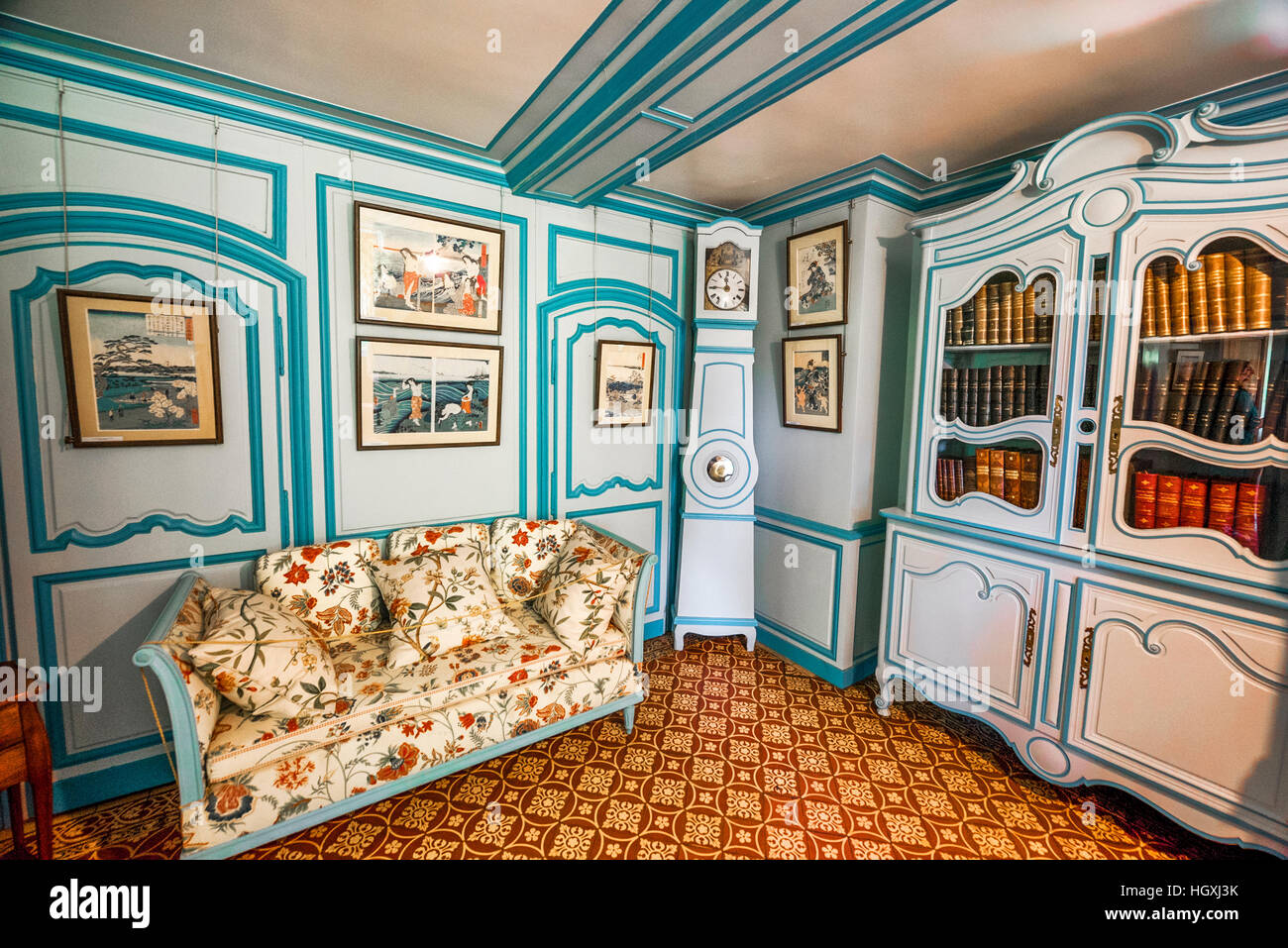 In the house of Claude Monet Stock Photo - Alamy