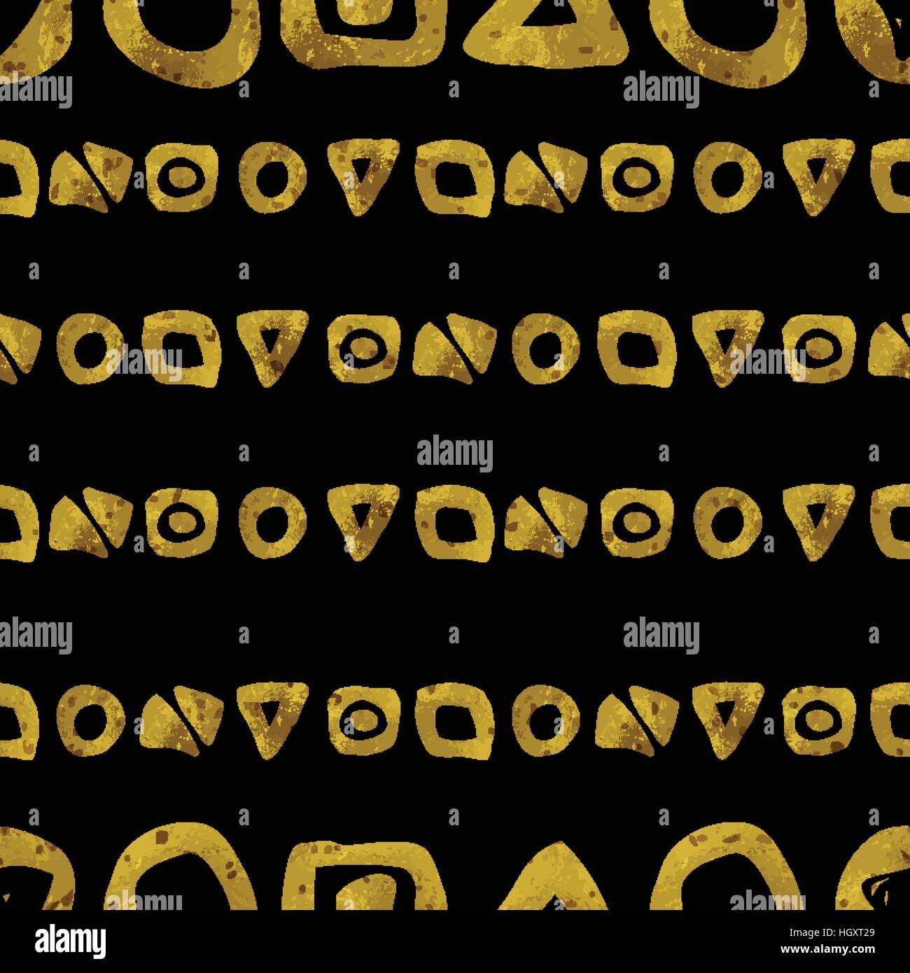 Geometric black and gold seamless pattern Stock Vector Image & Art - Alamy