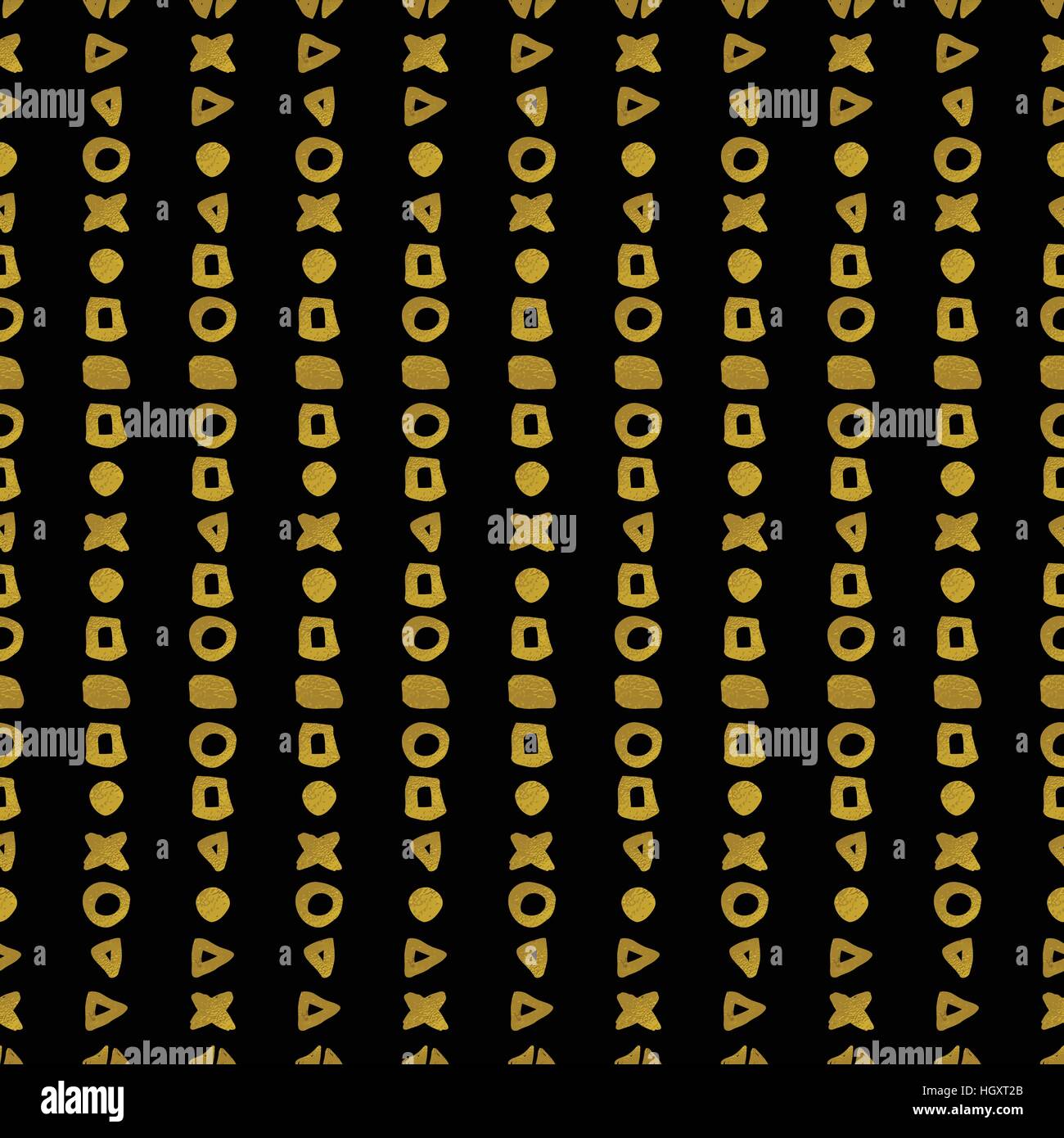 Geometric black and gold seamless pattern Stock Vector Image & Art - Alamy