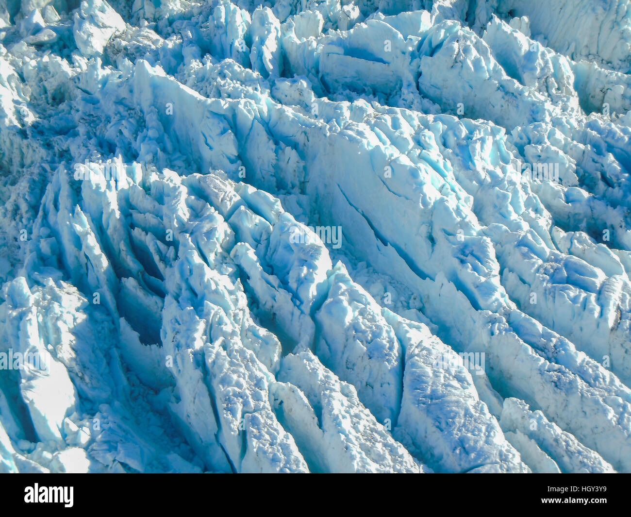 Aerial view mount cook glacier hi-res stock photography and images - Alamy