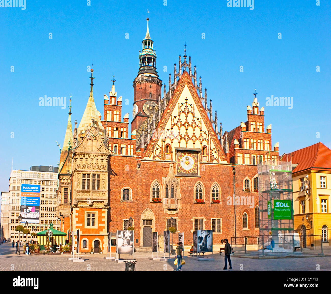 The Old Town Hall (Stary Ratusz) stands at the center of the city’s ...