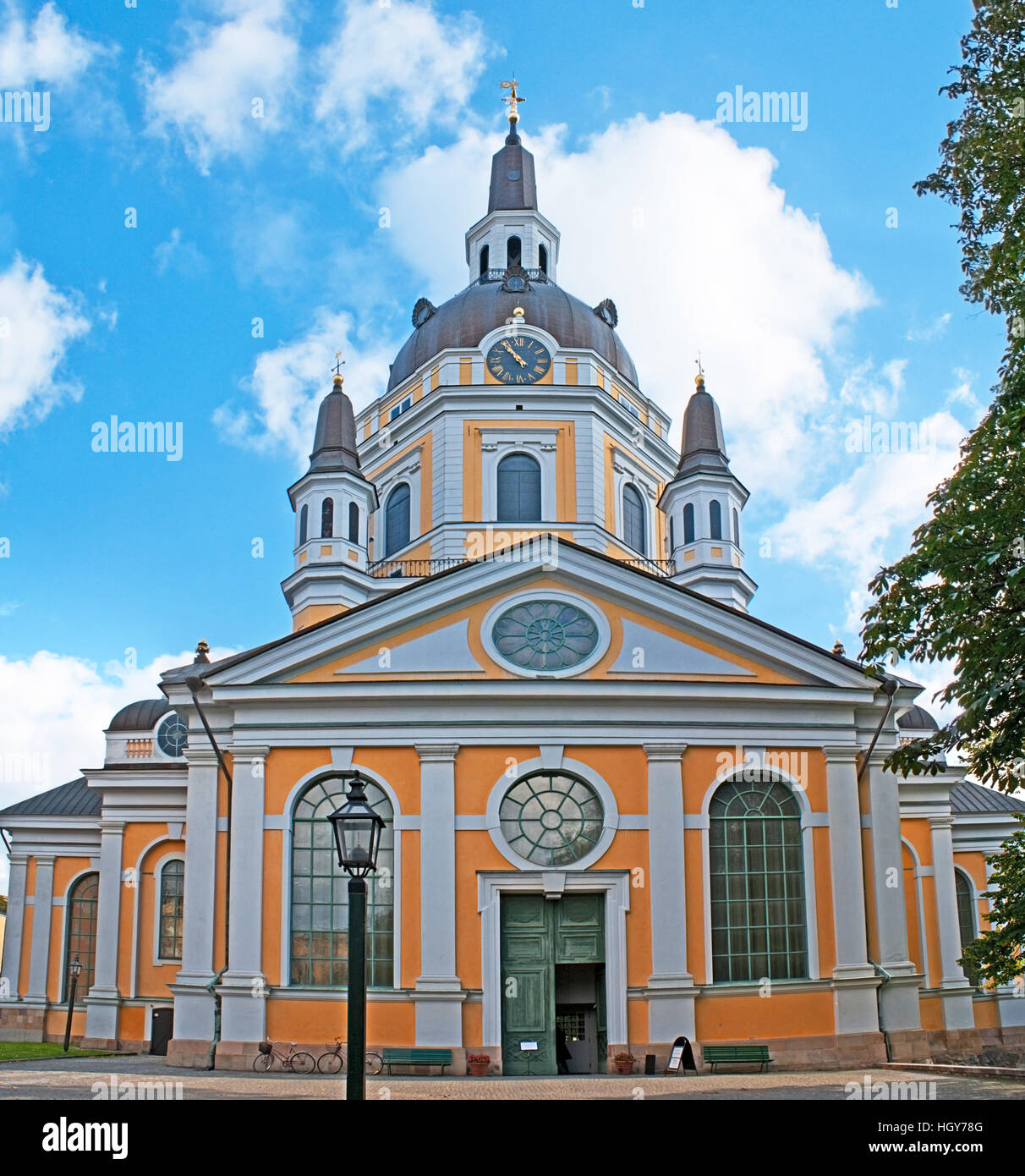 Katarina kyrka is one of the major churches in central city district, the Katarina-Sofia borough Stock Photo