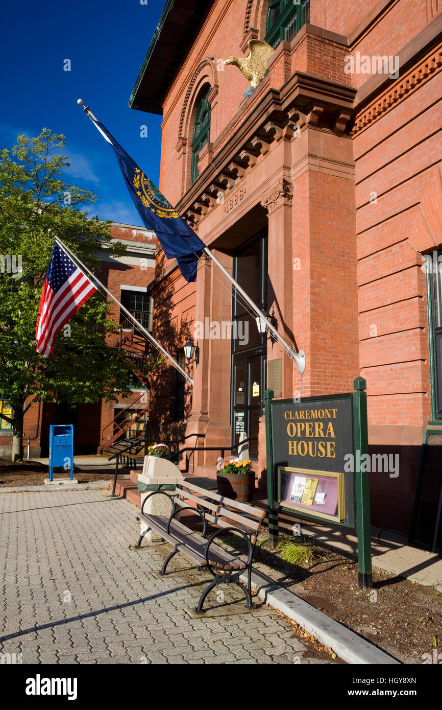 The Claremont Opera House in Claremont, New Hampshire Stock Photo Alamy