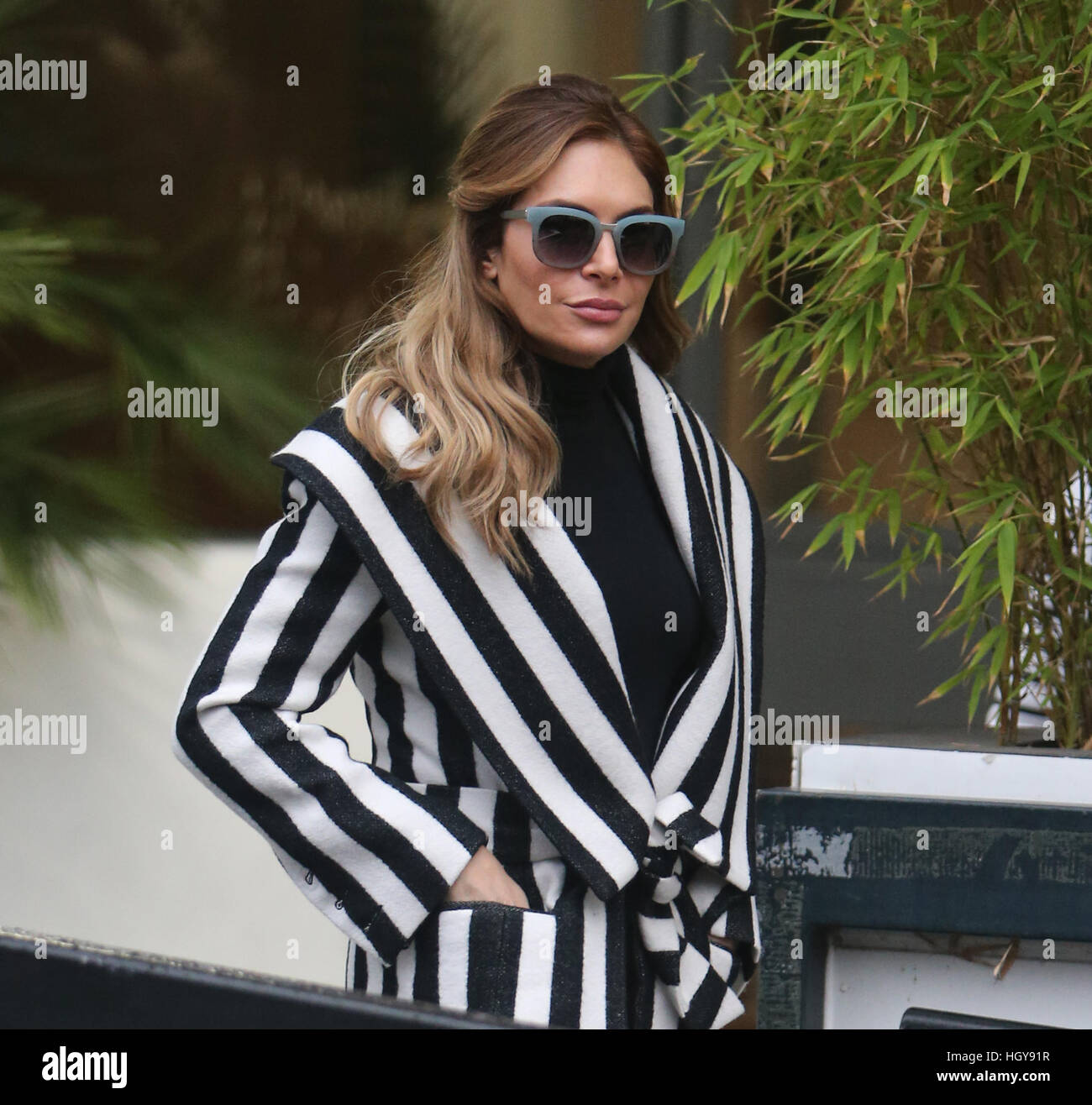 Ayda Field outside ITV Studios Featuring: Ayda Field Where: London