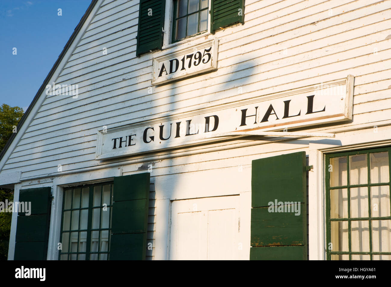 The old Guild Hall in Guildhall, Vermont Stock Photo Alamy