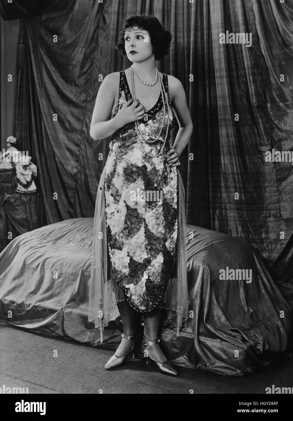 Actress Norma Talmadge, Portrait, Bain News Service, 1921 Stock Photo