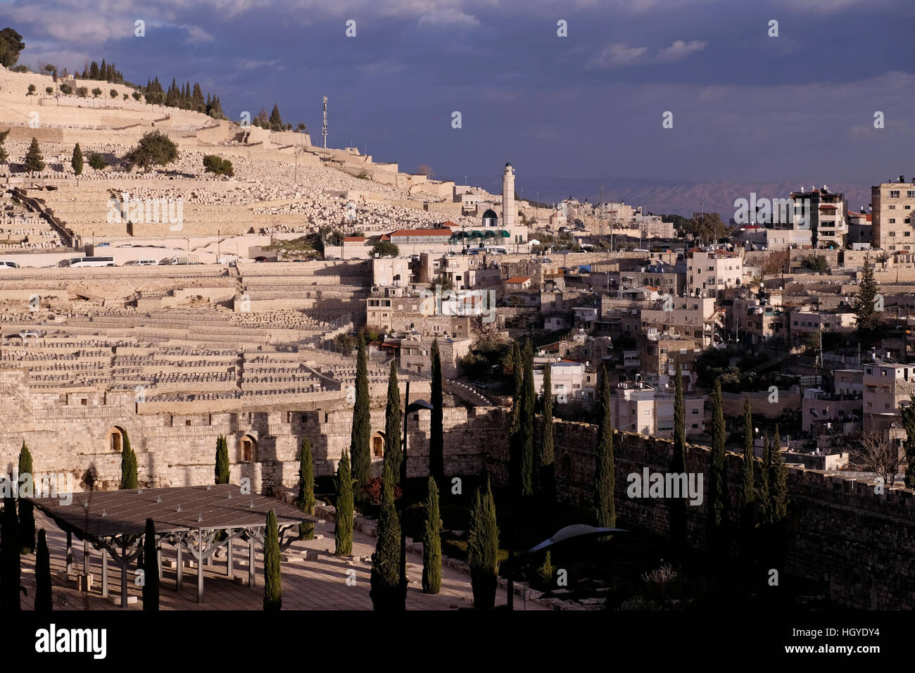 View of Ras alAmud a Palestinian neighborhood located southeast of the