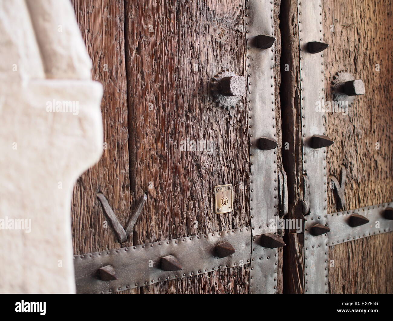 The old door is shut! Stock Photo Alamy