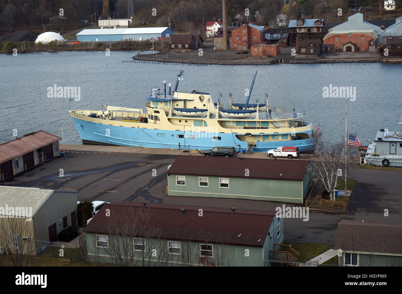 Ship Range National Park Service Ship 'Range III' Stock Photo - Alamy