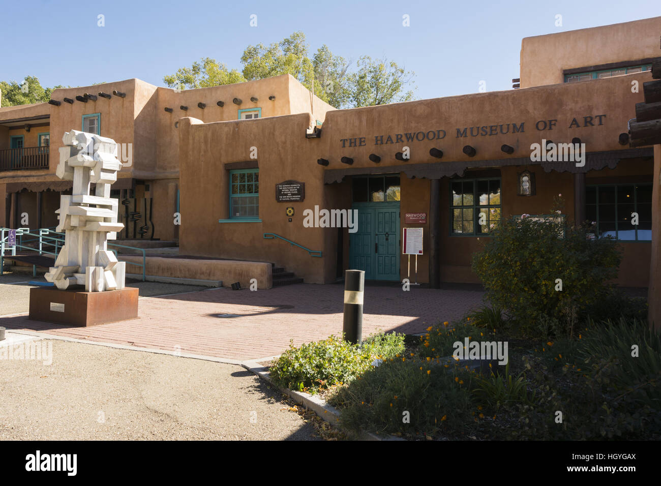 New Mexico, Taos, Harwood Museum of Art Stock Photo