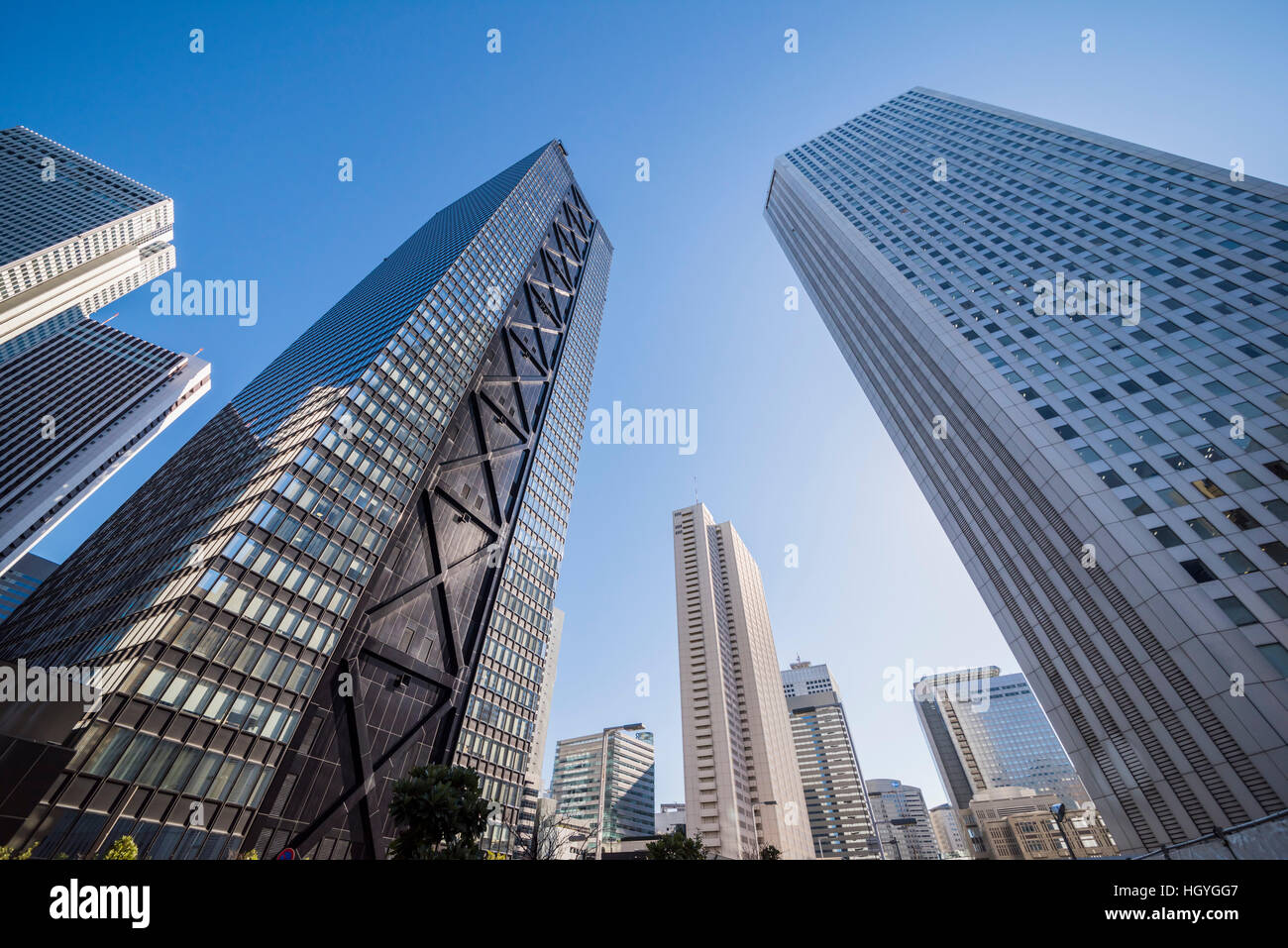 Shinjuku Skyscrapers, Shinjuku, Tokyo, Japan Stock Photo - Alamy