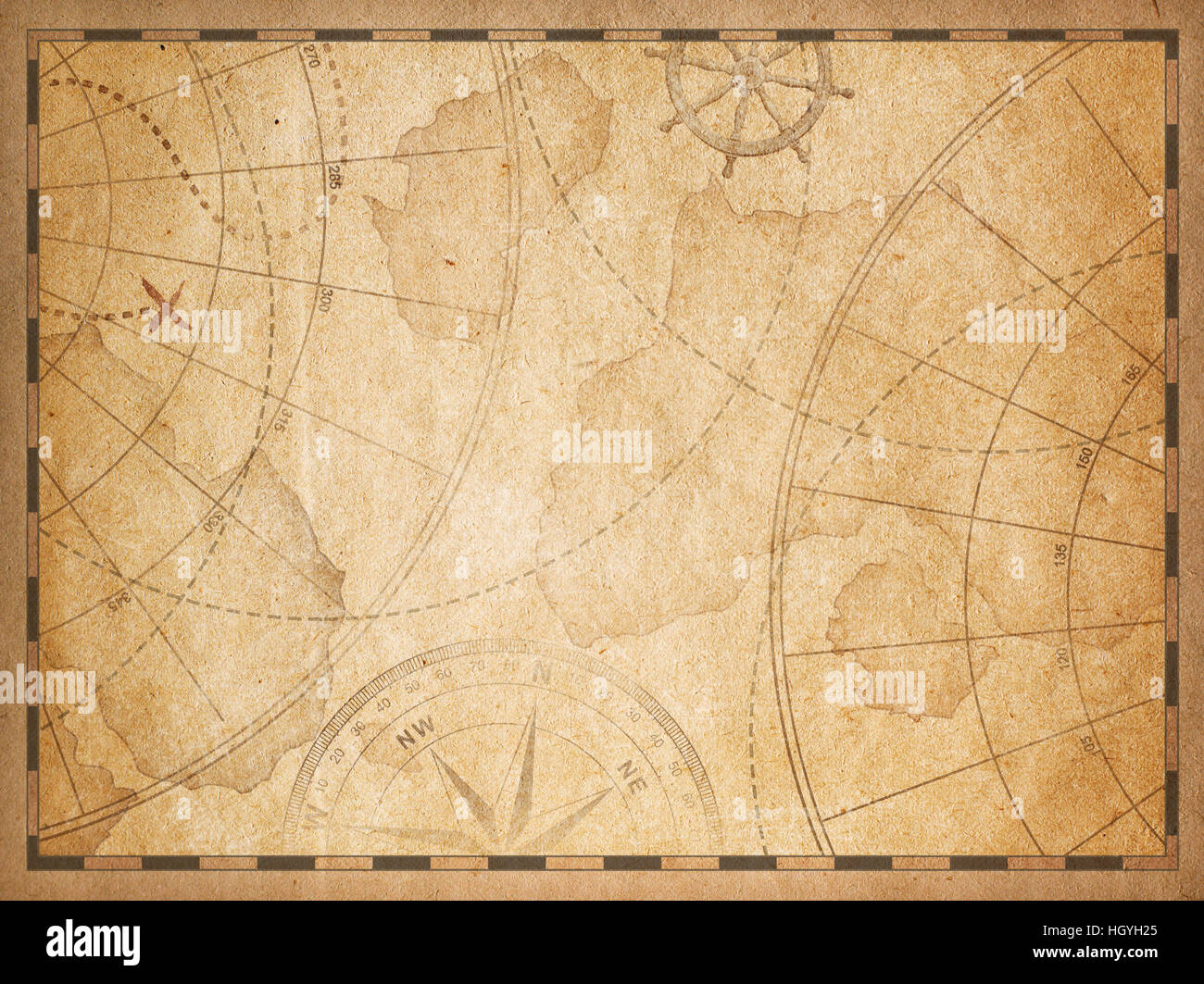 15x10ft Background Acient Nautical Map Photography Backdrop Photo Props Sea Adventure Photo Backdrops LHFU434