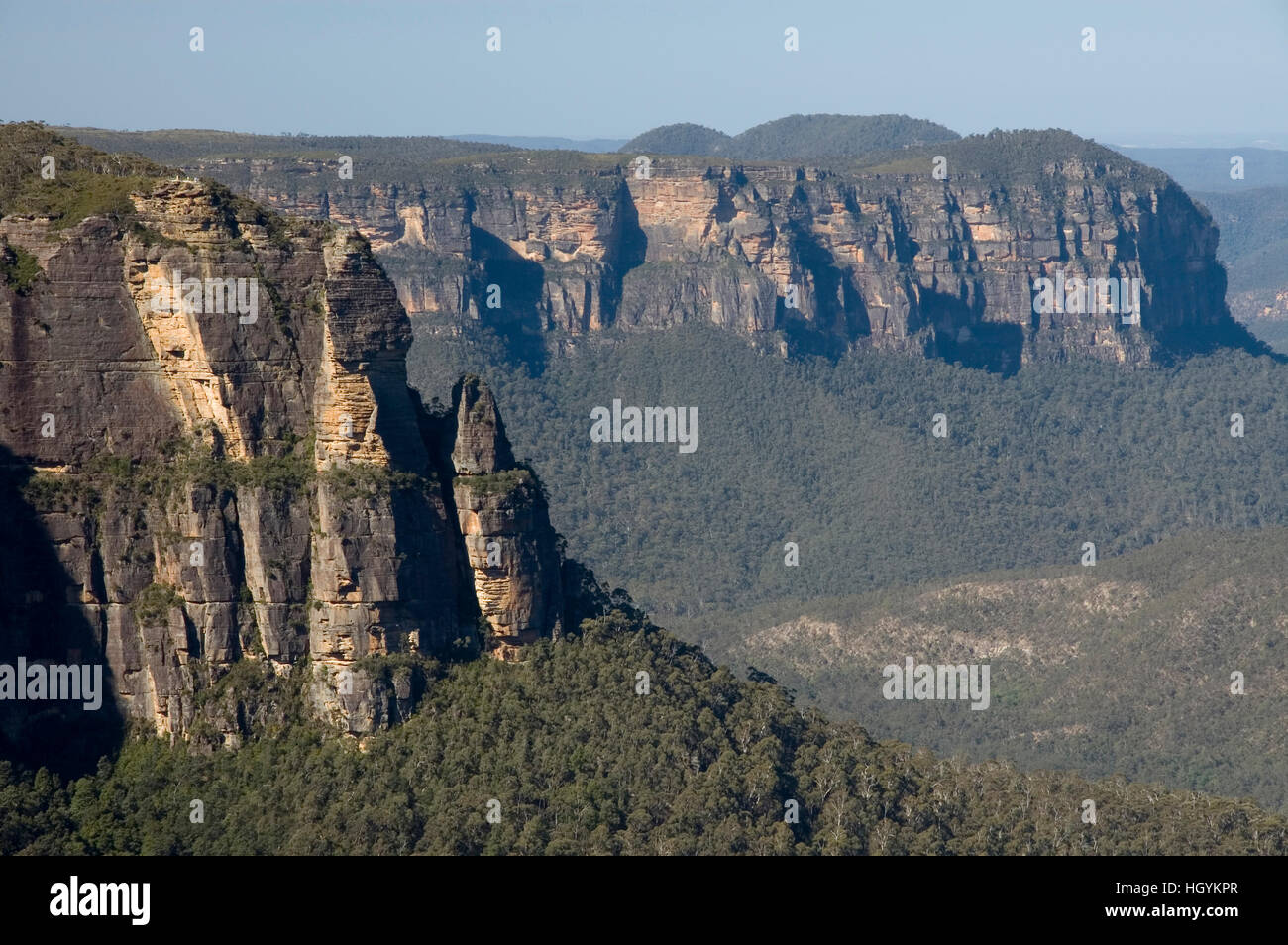 Megalong Valley, Blue Mountains, NSW, Australia Stock Photo