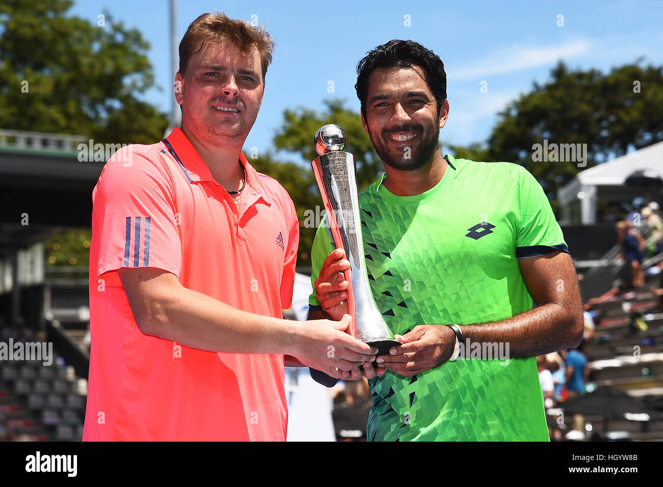ASB Tennis Centre, Auckland, New Zealand. 14th Jan, 2017. ASB Classic