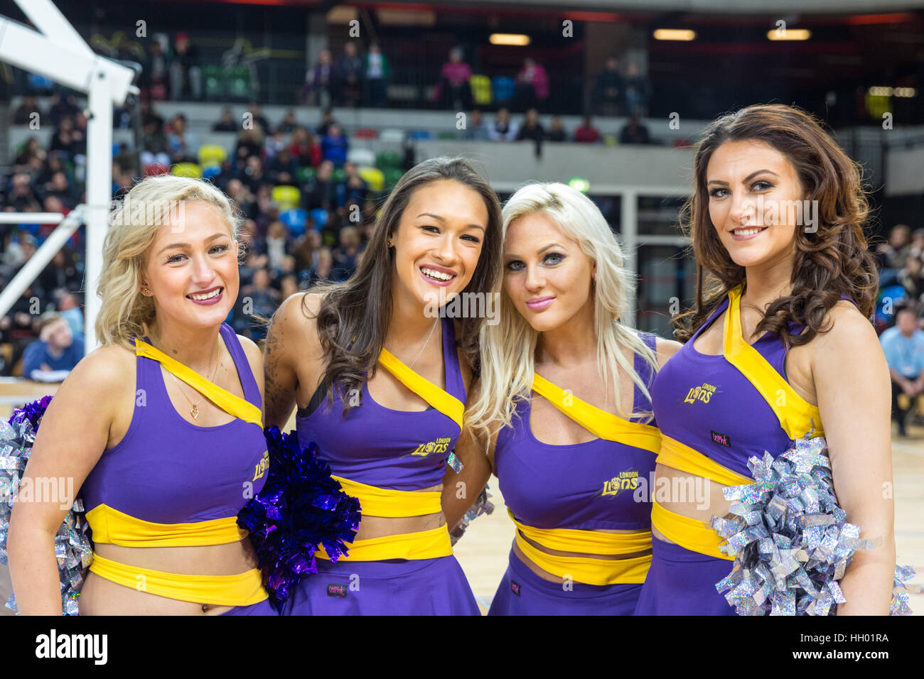 Cheerleading basketball hires stock photography and images Alamy