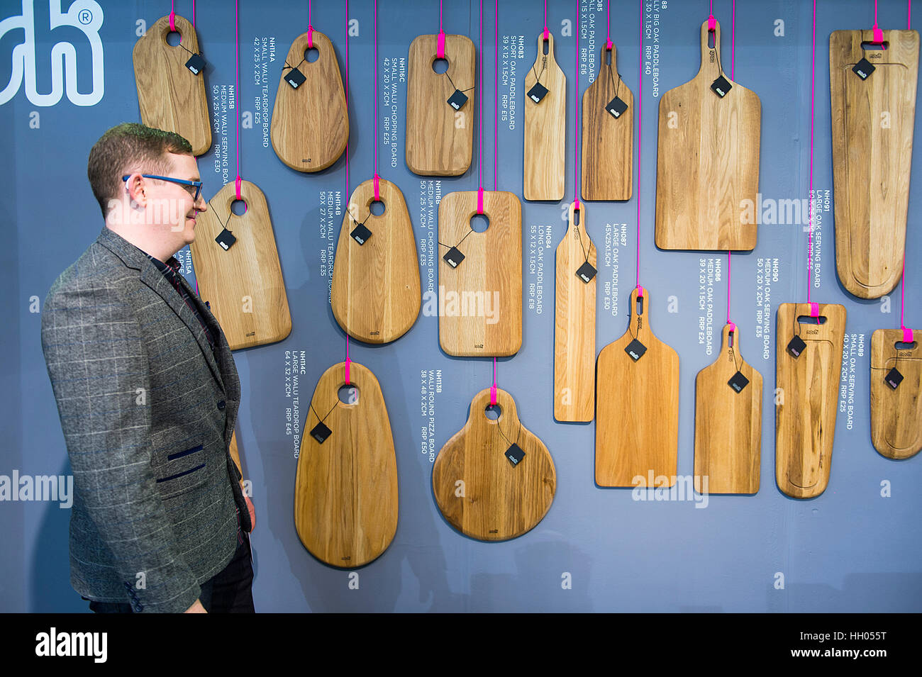 Olympia, London, UK. 15th January, 2017. Top Drawer design show for