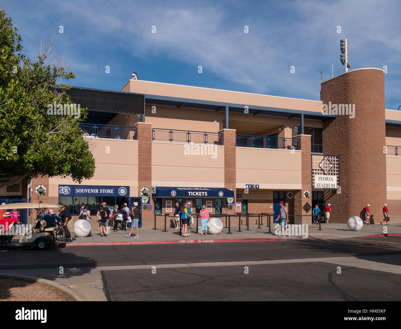 Outside Peoria Sports Complex, Peoria, Arizona Stock Photo Alamy