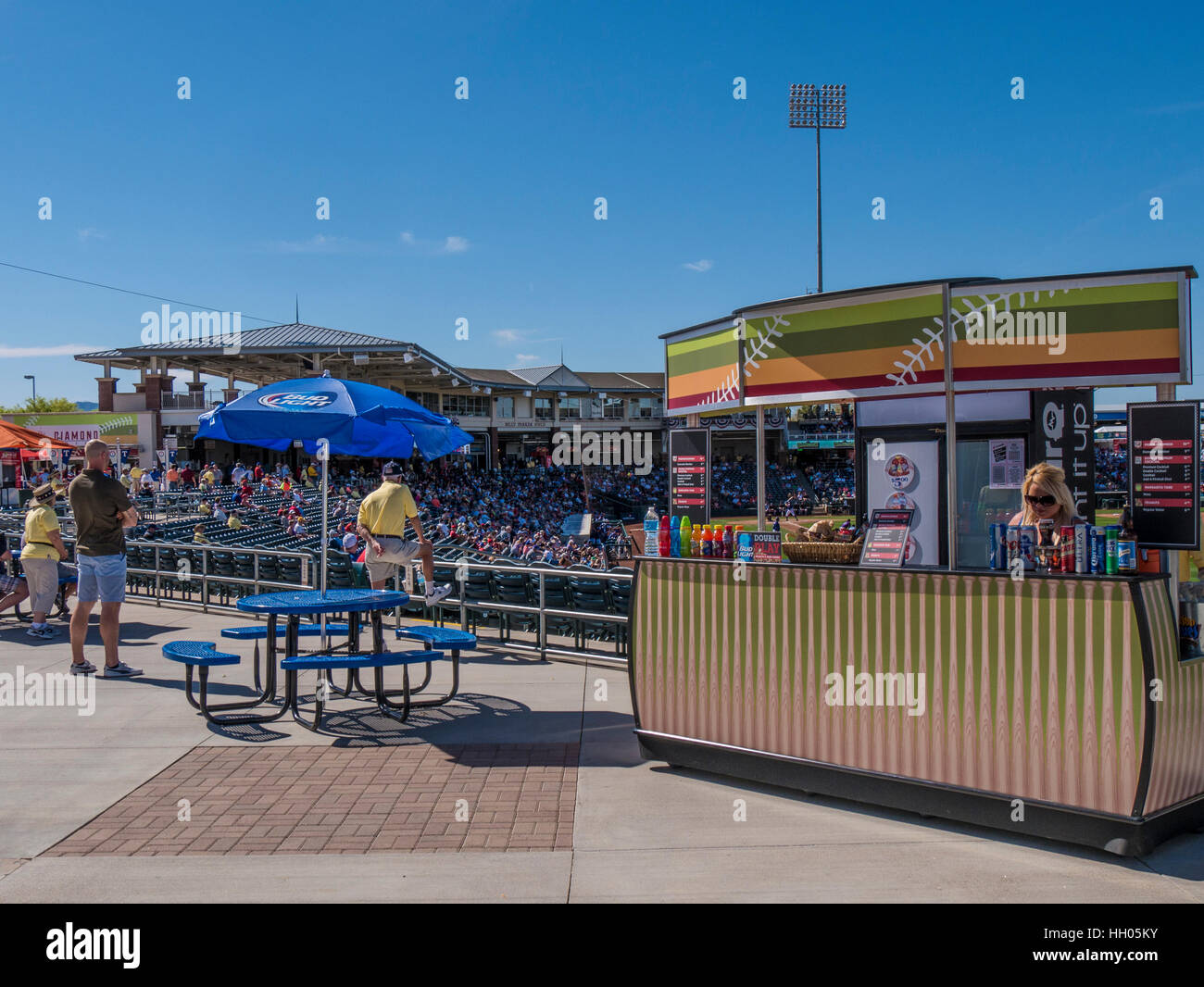 Vendor, Cactus League spring training baseball, Surprise Stadium, Surprise Recreation Campus