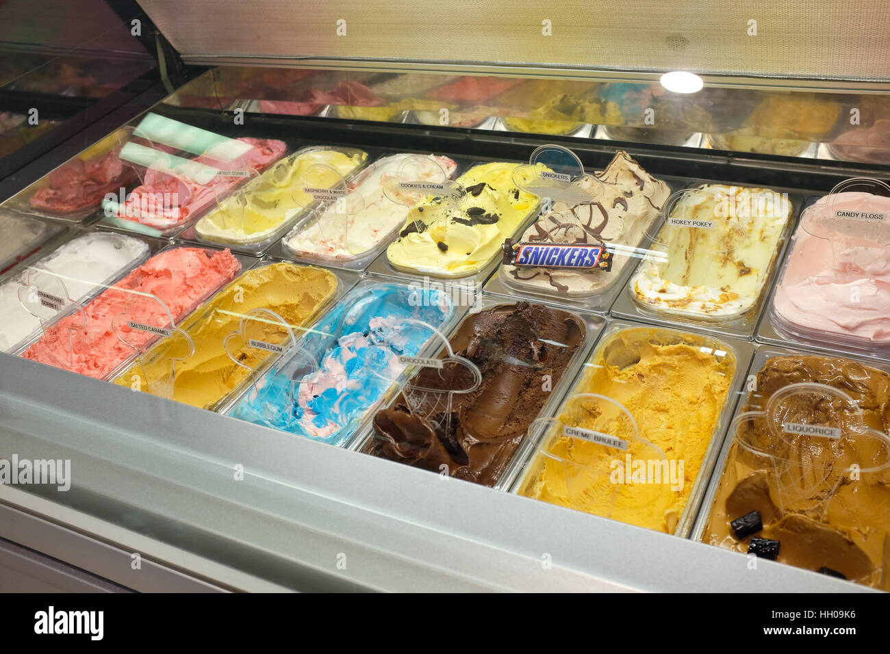 Ice cream for sale Stock Photo Alamy