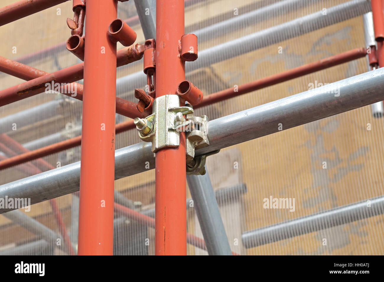 Scaffolding pipe clamp and parts, An important part of building