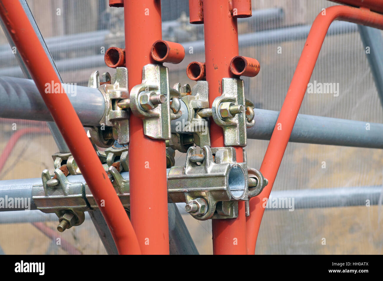 Scaffolding pipe clamp and parts, An important part of building
