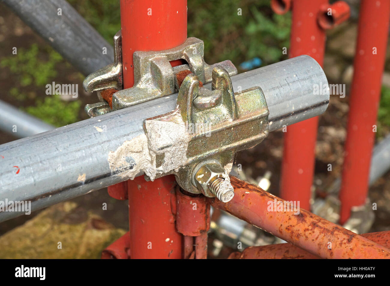 Scaffolding pipe clamp and parts, An important part of building