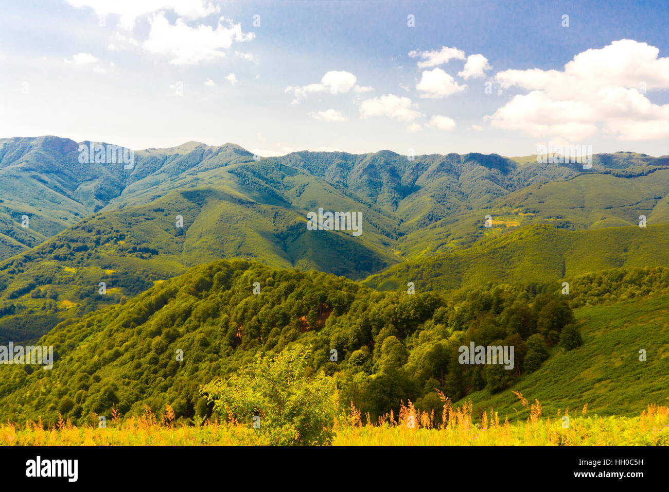 Beautiful mountain landscape Stock Photo - Alamy