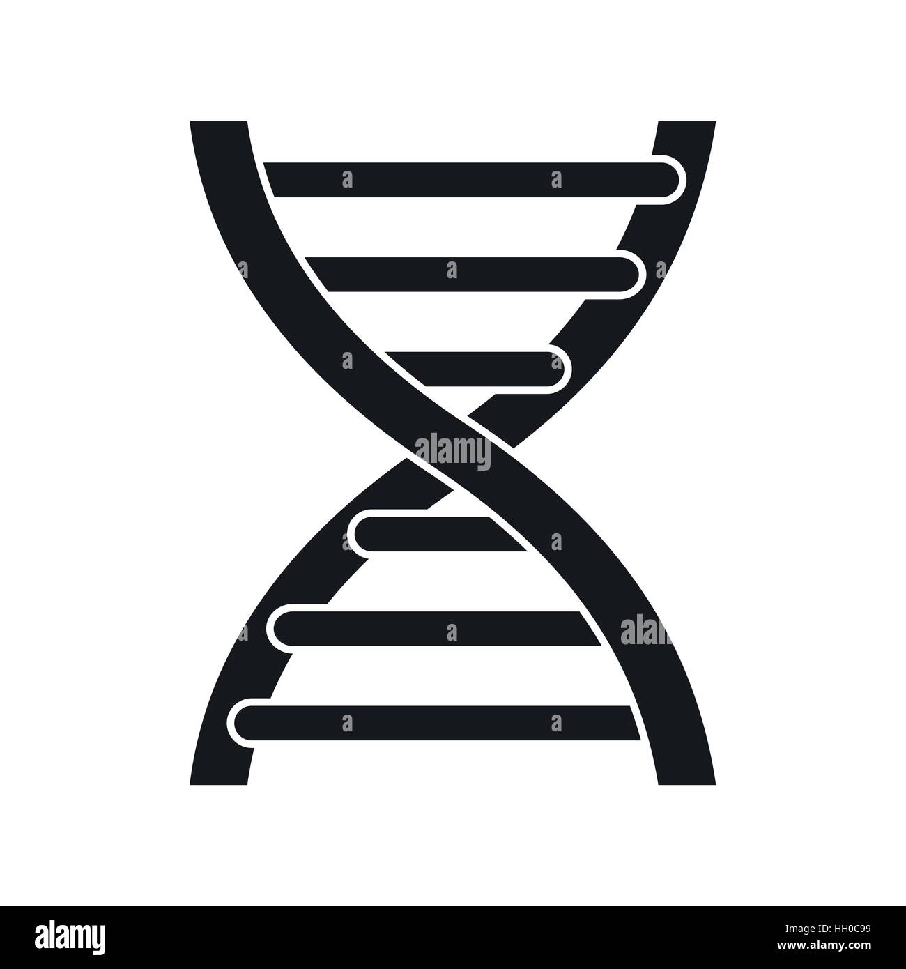 DNA icon, simple style Stock Vector Image & Art - Alamy