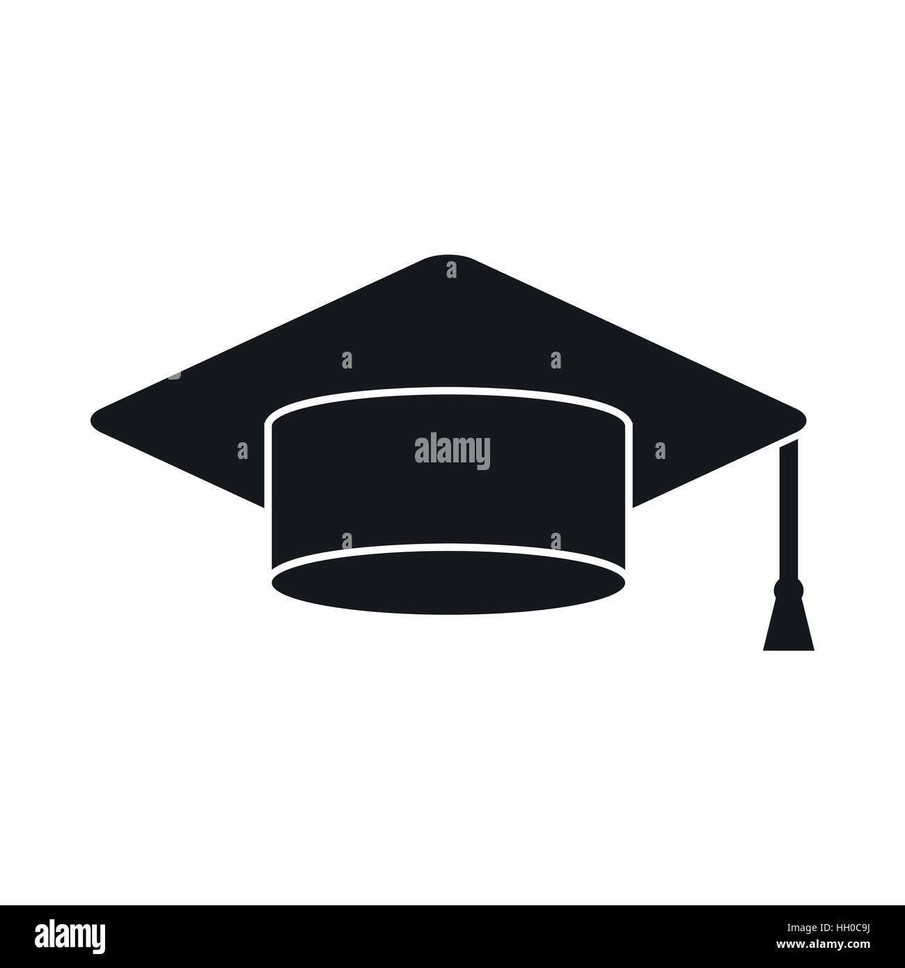 Cap student icon, simple style Stock Vector Image & Art - Alamy