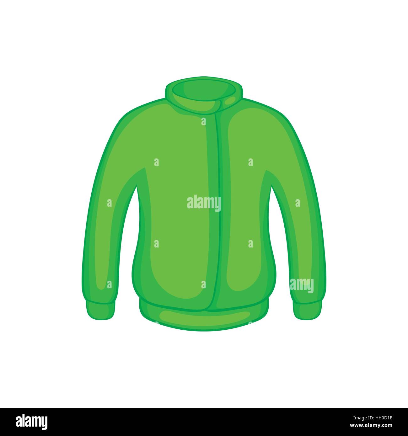 Green paintball jacket icon, cartoon style Stock Vector Image & Art - Alamy