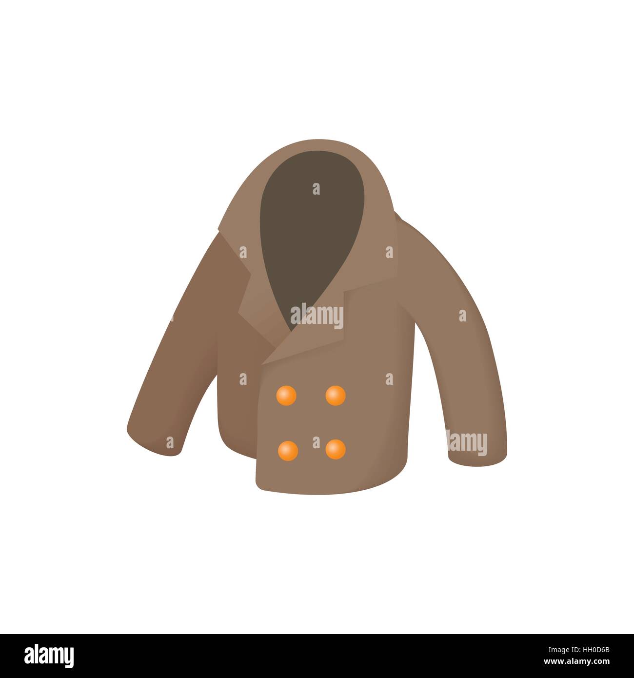 Men jacket icon, cartoon style Stock Vector Image & Art - Alamy