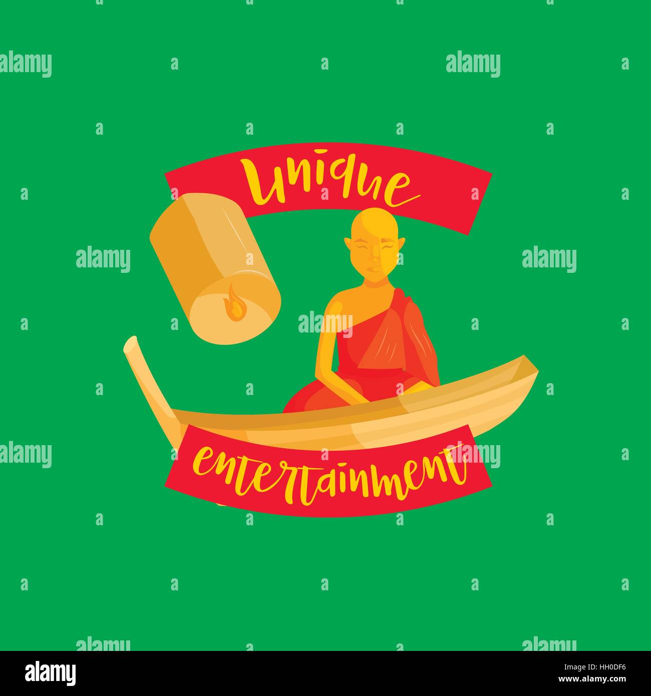 Tourism entertainment destination symbol Stock Vector Images - Alamy