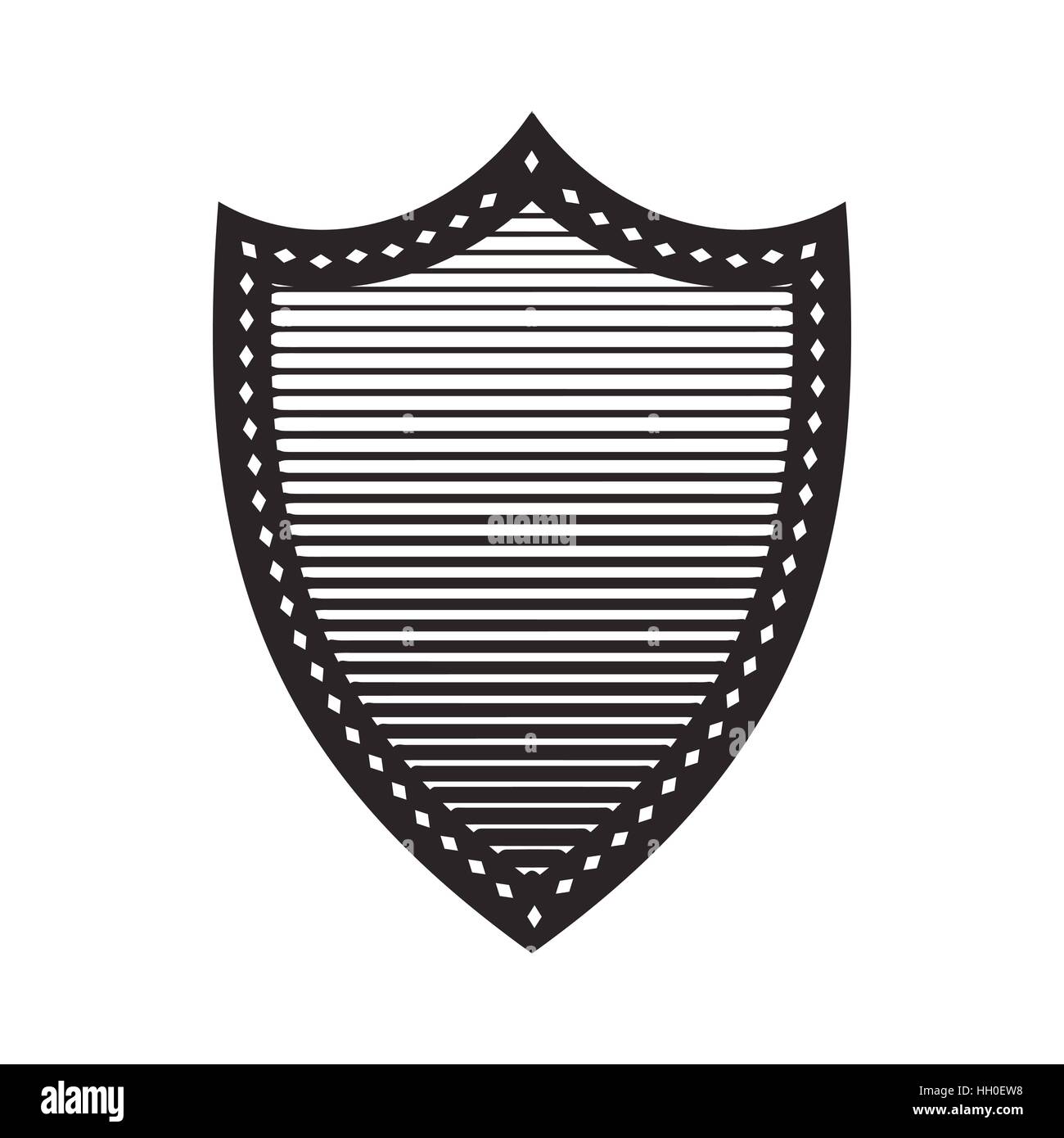 Combat shield icon, simple style Stock Vector Image & Art - Alamy