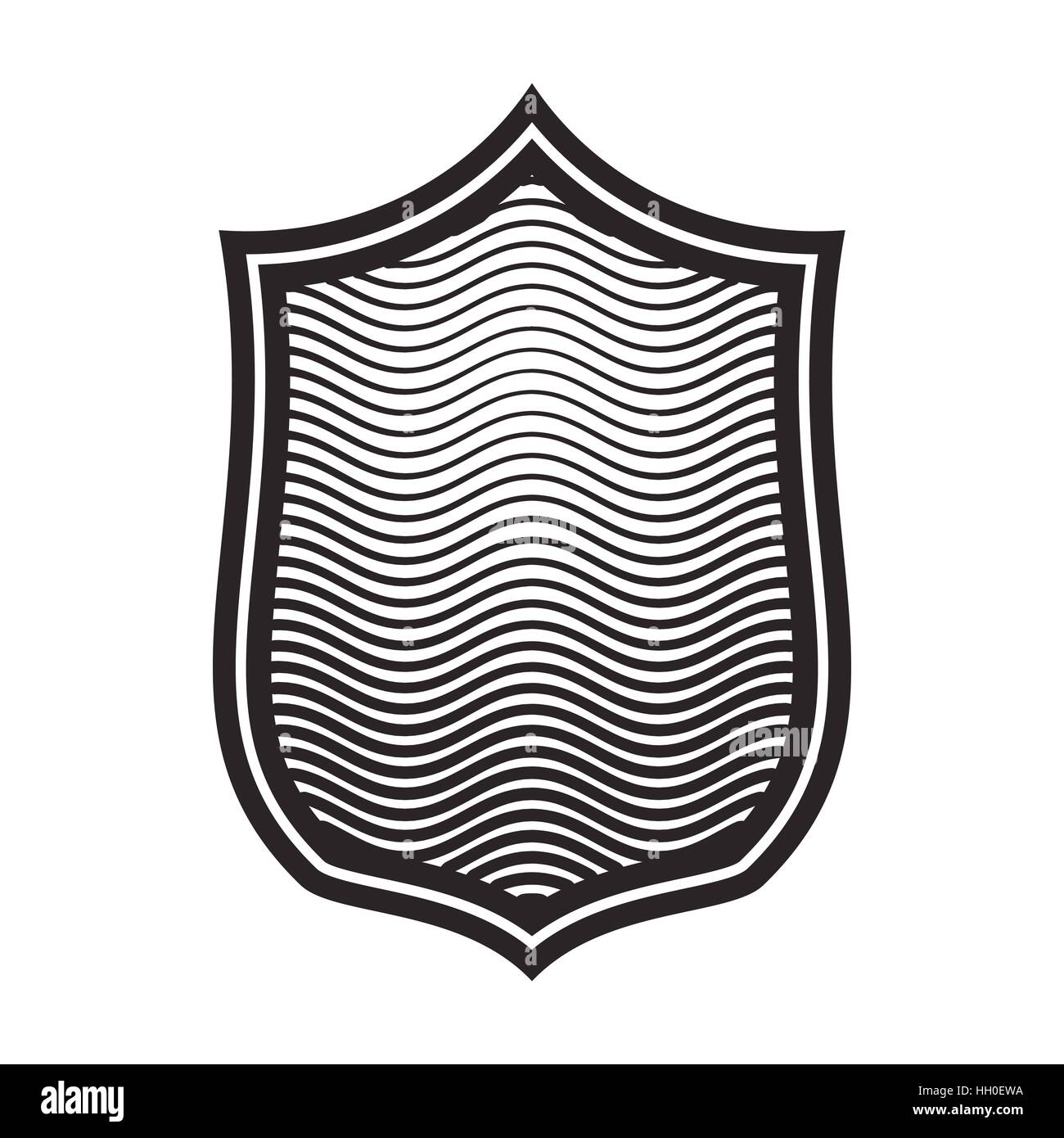 Military shield icon, simple style Stock Vector Image & Art - Alamy