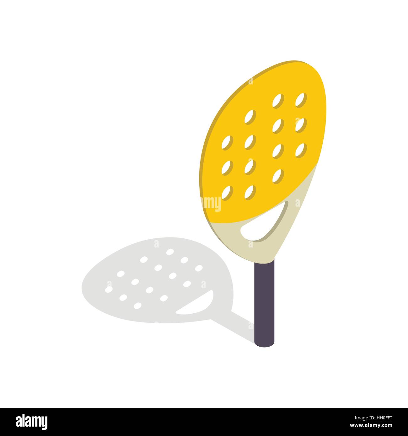 Racket padel tennis Stock Vector Images - Alamy