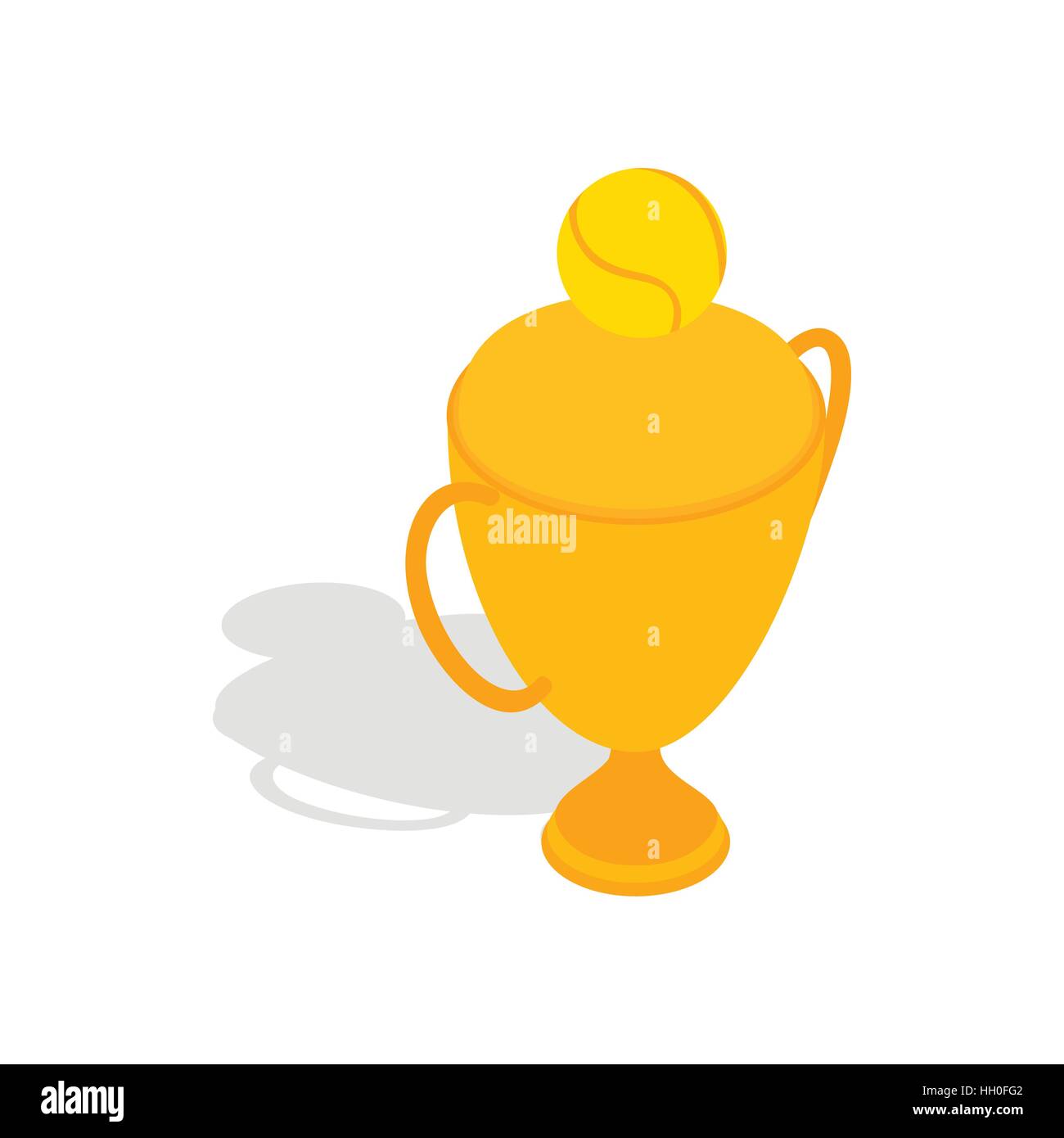 Tennis trophy cup icon, isometric 3d style Stock Vector Image & Art - Alamy