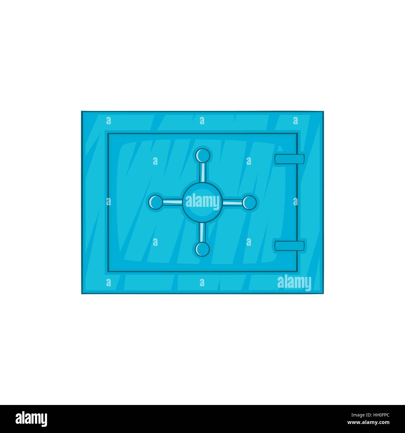 Safe icon in cartoon style Stock Vector Image & Art - Alamy