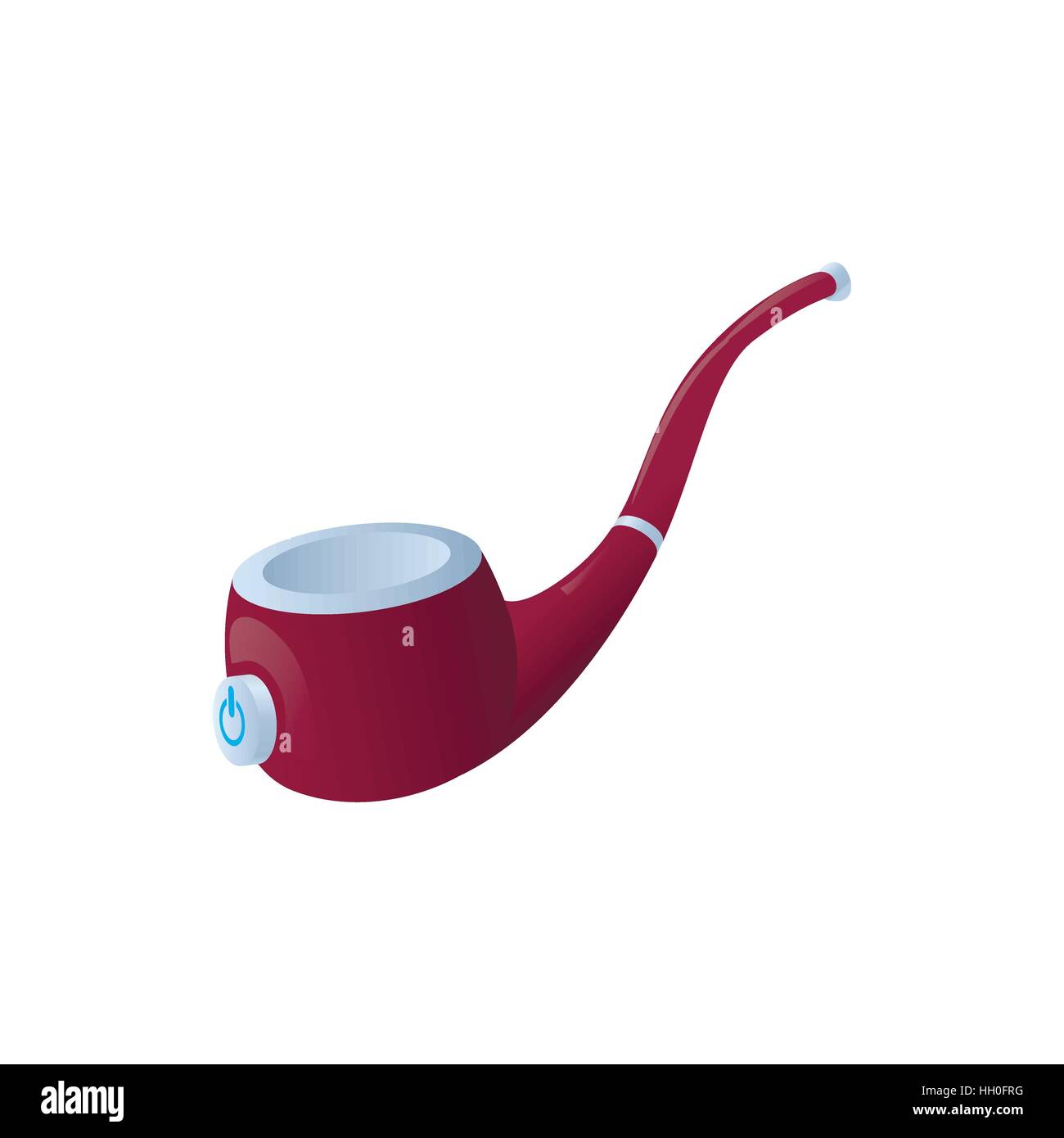 Electronic pipe icon in cartoon style Stock Vector Image & Art - Alamy