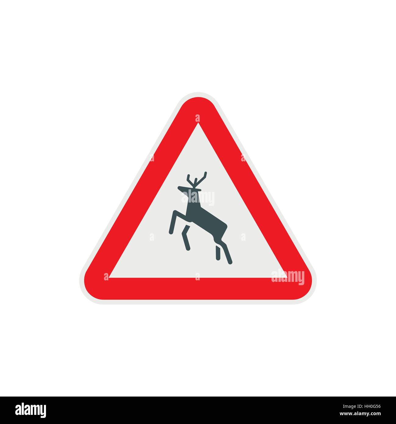 Осторожно олени. Знак предупреждения. Дорожный знак осторожно олени. Знак олень. Предупреждающие знаки Дикие животные.