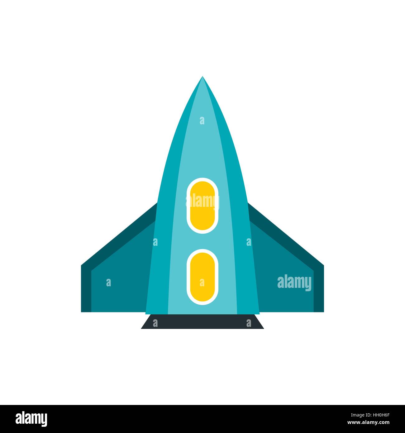 Space shuttle icon, flat style Stock Vector Image & Art - Alamy