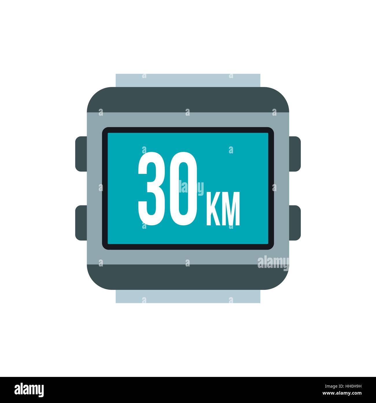 Speedometer for bike icon, flat style Stock Vector Image & Art - Alamy