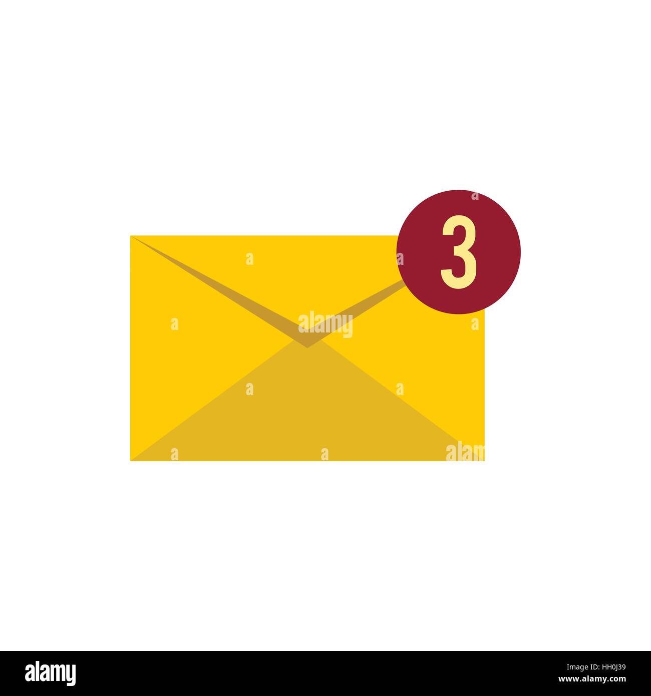 Three new e-mail icon, flat style Stock Vector Image & Art - Alamy