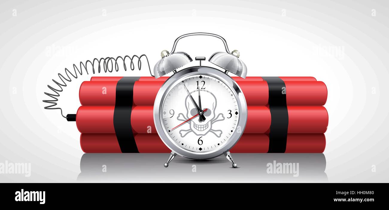 Tnt dynamite red bomb timer hires stock photography and images Alamy