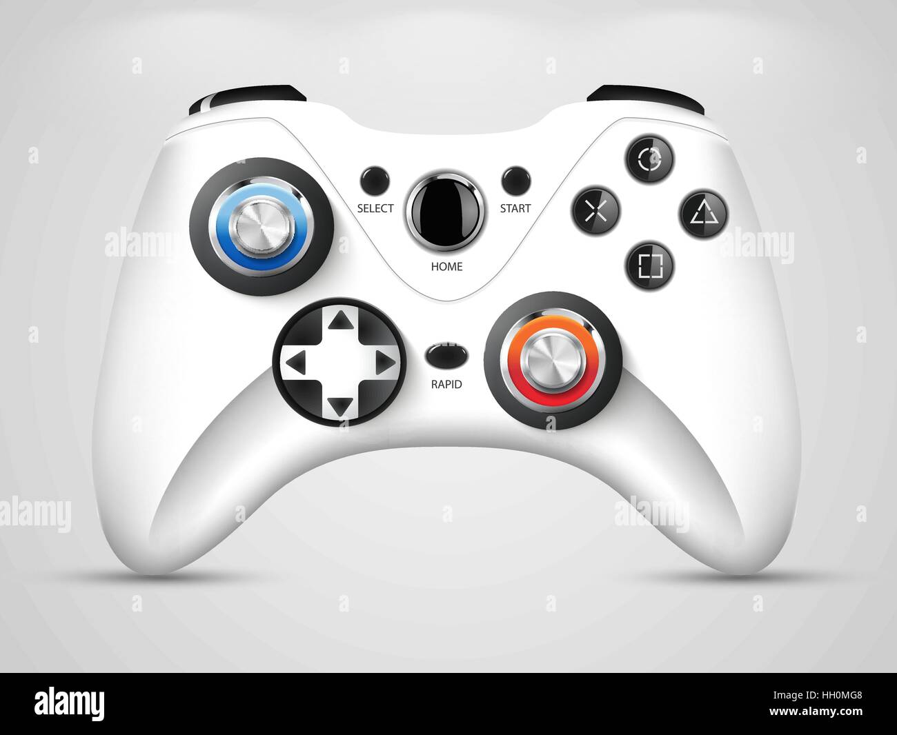 Game controllers - Gamepaly concept Stock Vector