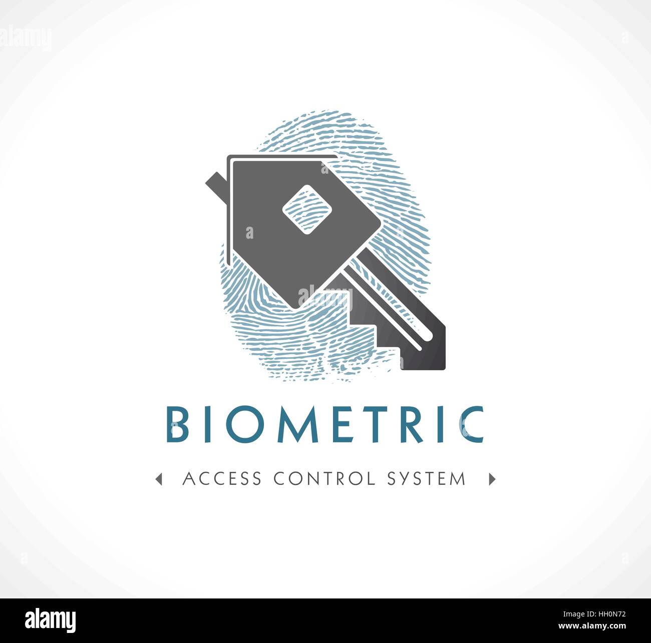 Biometric Access Control System Stock Vector Image & Art - Alamy