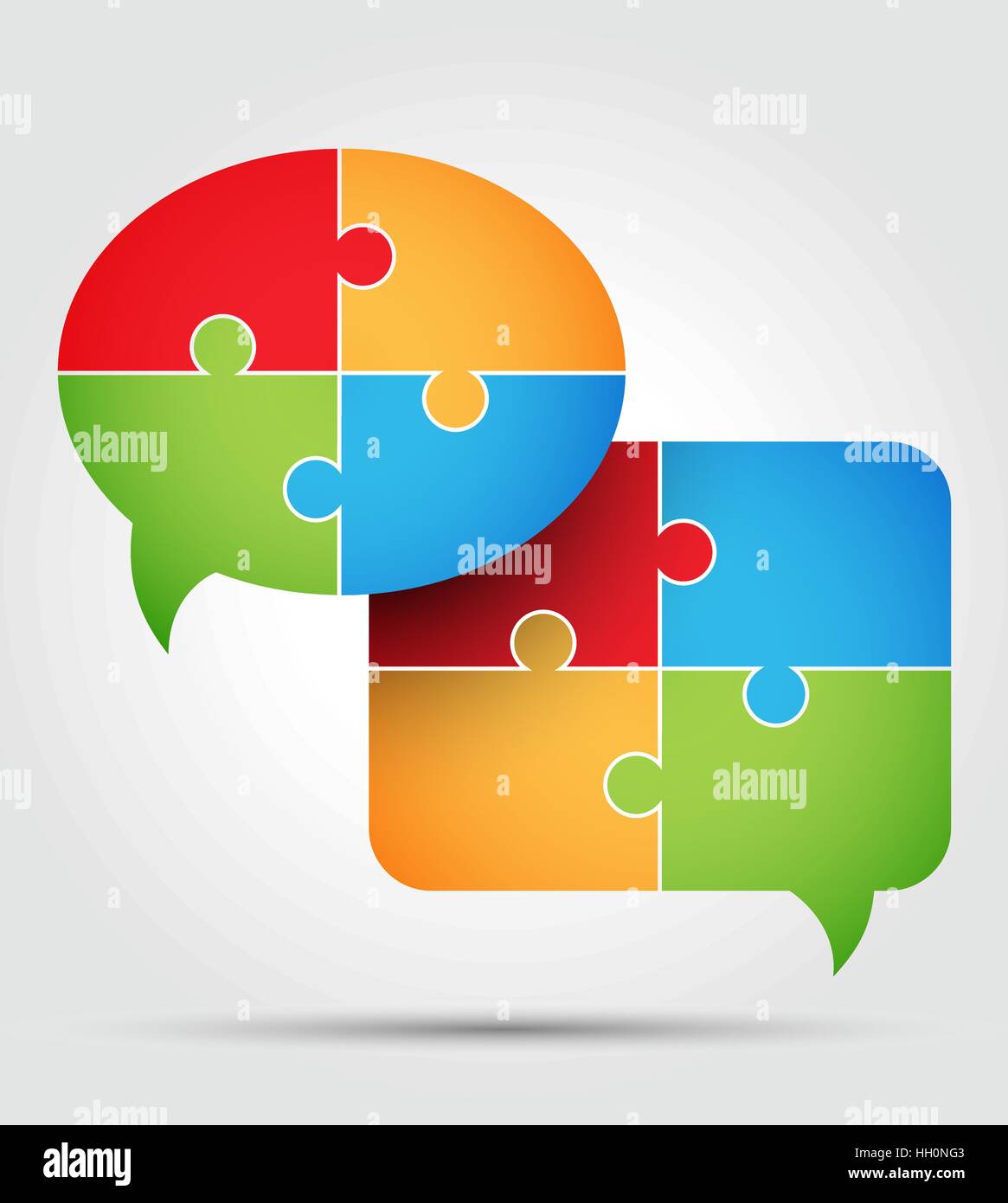 Colorful puzzle background Stock Vector Image & Art - Alamy