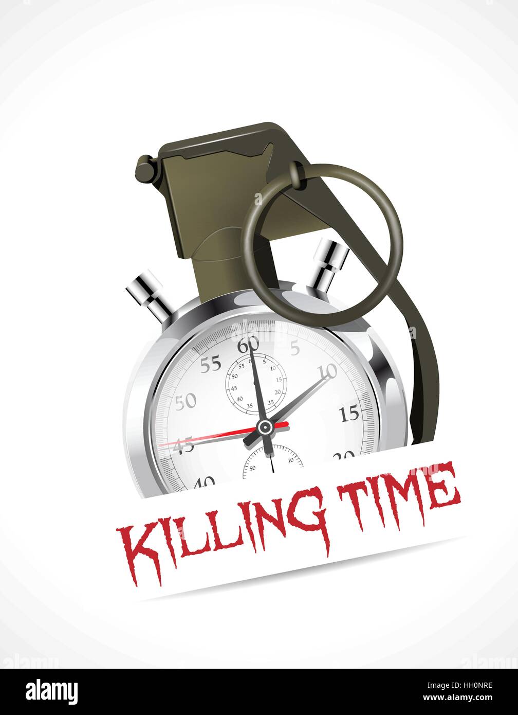 Stopwatch - deadline concept Stock Vector Image & Art - Alamy