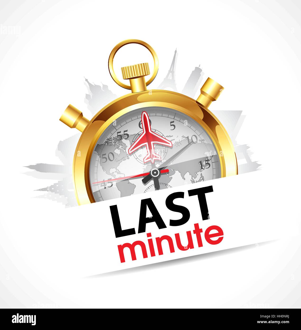 Last minute deal offer Stock Vector